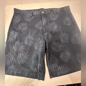 Vineyard‎ Vines Men's Breaker Shorts – Size 36 – Navy Palm Leaf Print